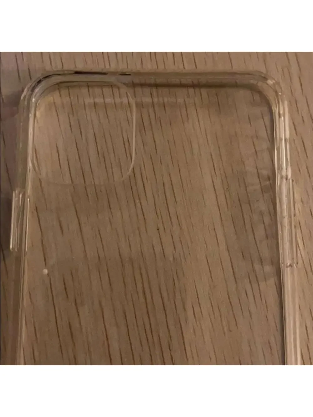 iPhone 11 Pro Max clear flexible case w/ cable